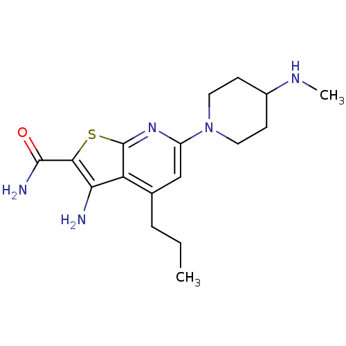 Chemical structure of BindingDB Monomer ID 50302182