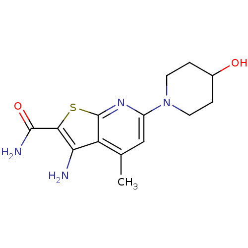 Chemical structure of BindingDB Monomer ID 50302185