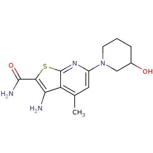 Chemical structure of BindingDB Monomer ID 50302186