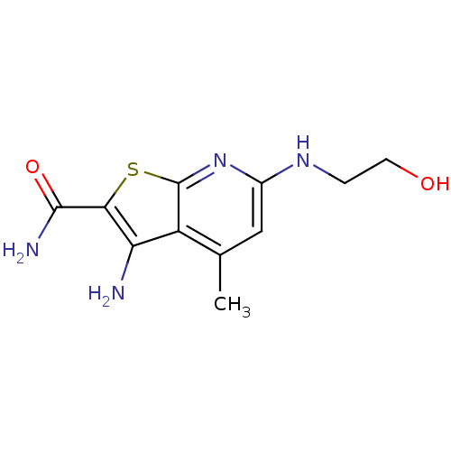 Chemical structure of BindingDB Monomer ID 50302191