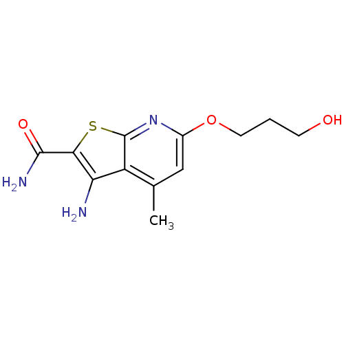 Chemical structure of BindingDB Monomer ID 50302192