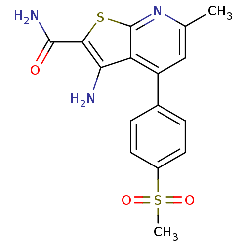 Chemical structure of BindingDB Monomer ID 50302195