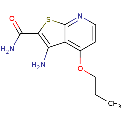 Chemical structure of BindingDB Monomer ID 50302204