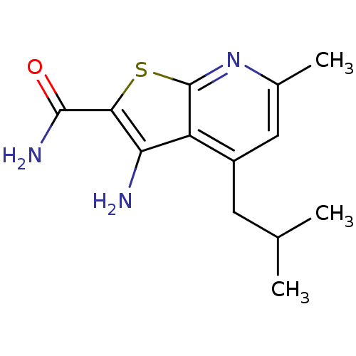 Chemical structure of BindingDB Monomer ID 50302207