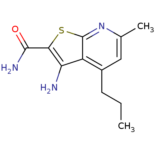 Chemical structure of BindingDB Monomer ID 50302208