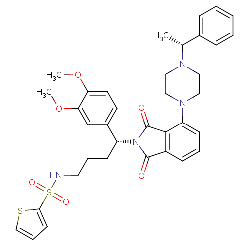 Chemical structure of BindingDB Monomer ID 50302243