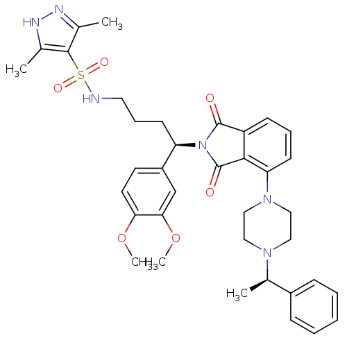Chemical structure of BindingDB Monomer ID 50302253