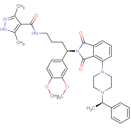 Chemical structure of BindingDB Monomer ID 50302254
