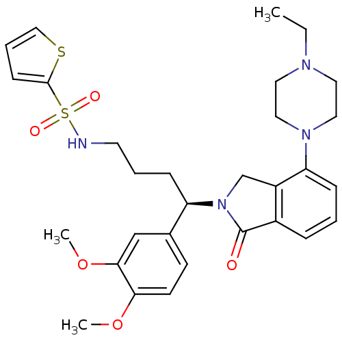 Chemical structure of BindingDB Monomer ID 50302257