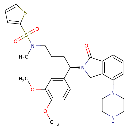 Chemical structure of BindingDB Monomer ID 50302262