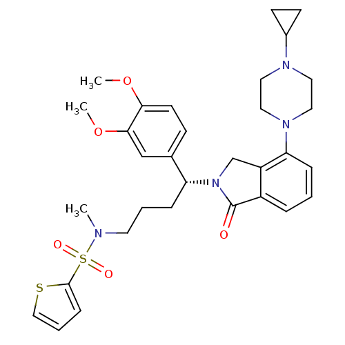 Chemical structure of BindingDB Monomer ID 50302265