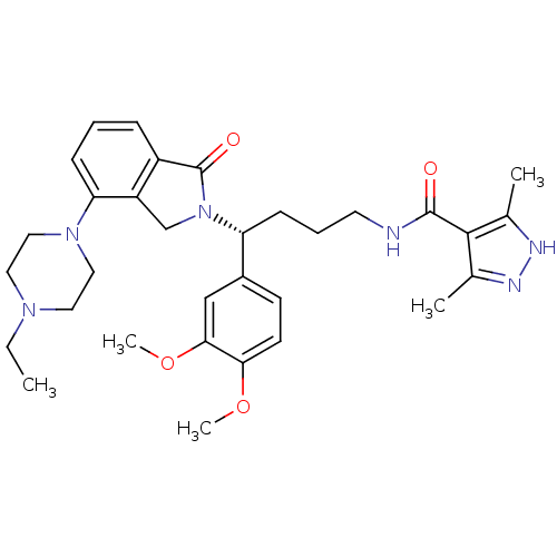 Chemical structure of BindingDB Monomer ID 50302267