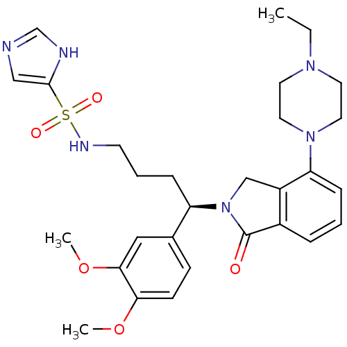 Chemical structure of BindingDB Monomer ID 50302269