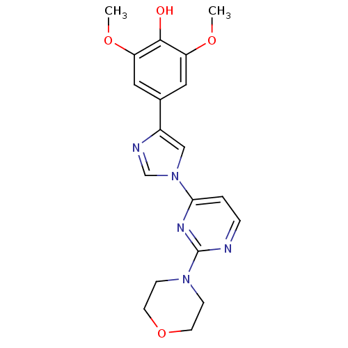 Chemical structure of BindingDB Monomer ID 50302281