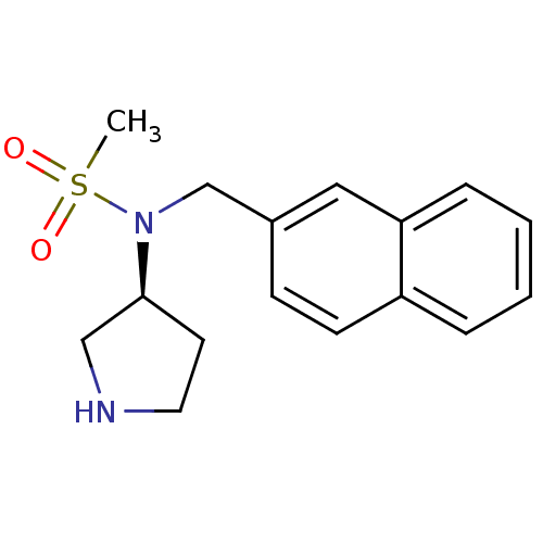 Chemical structure of BindingDB Monomer ID 50302311