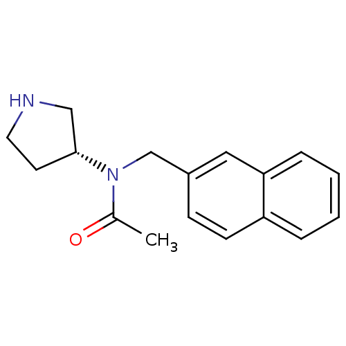 Chemical structure of BindingDB Monomer ID 50302317