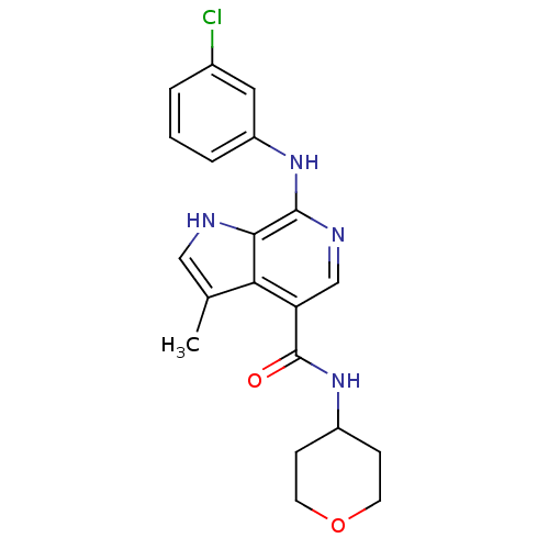 Chemical structure of BindingDB Monomer ID 50302374