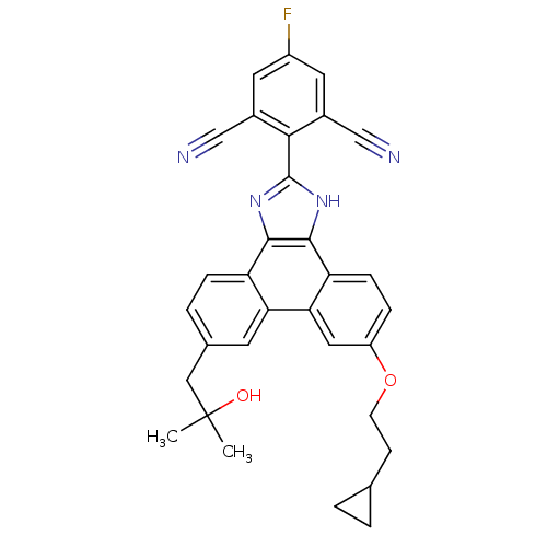 Chemical structure of BindingDB Monomer ID 50302421