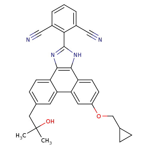 Chemical structure of BindingDB Monomer ID 50302427
