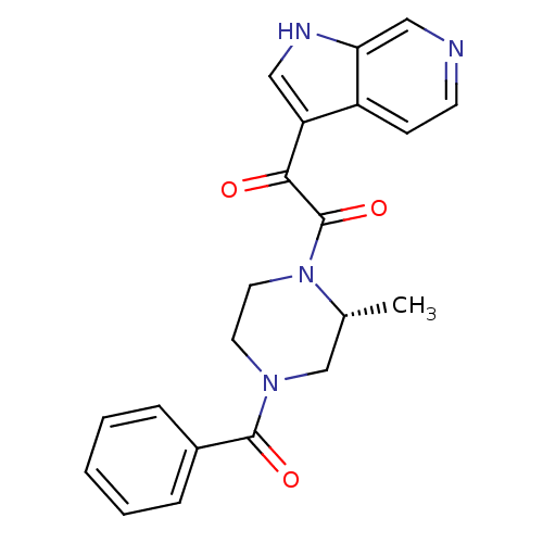 Chemical structure of BindingDB Monomer ID 50302544
