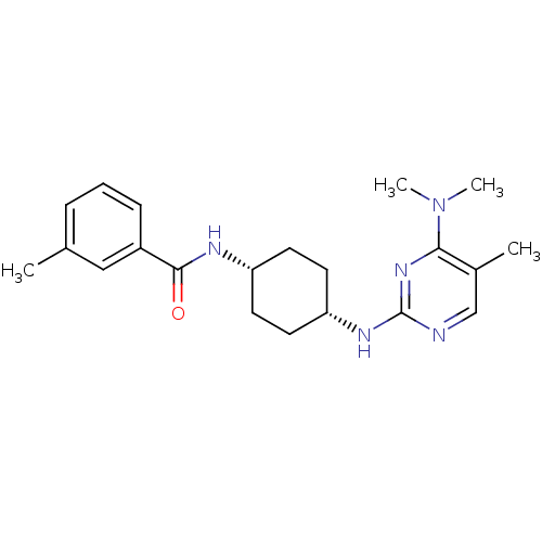Chemical structure of BindingDB Monomer ID 50302555