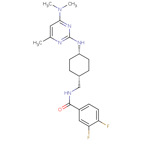 Chemical structure of BindingDB Monomer ID 50302563