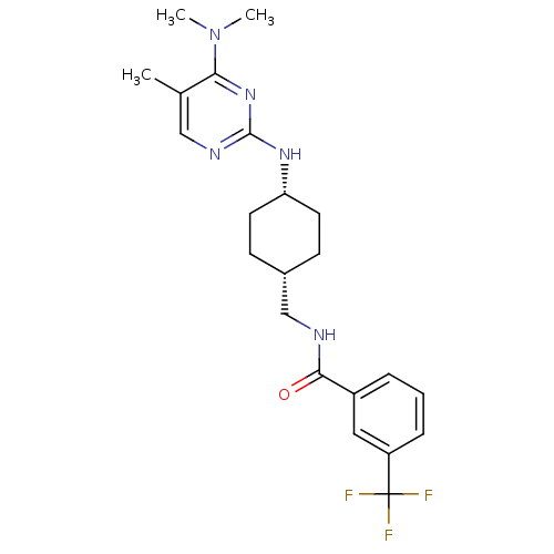 Chemical structure of BindingDB Monomer ID 50302565