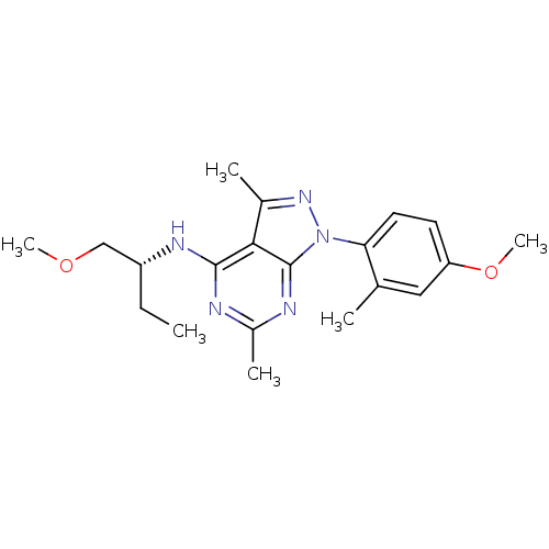 Chemical structure of BindingDB Monomer ID 50302576
