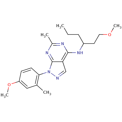 Chemical structure of BindingDB Monomer ID 50302583