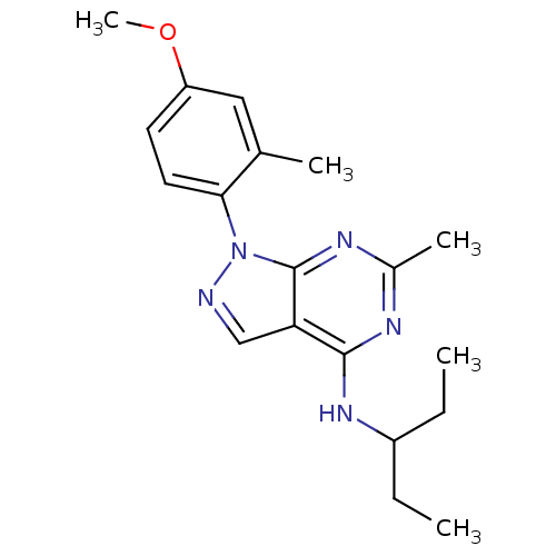 Chemical structure of BindingDB Monomer ID 50302584