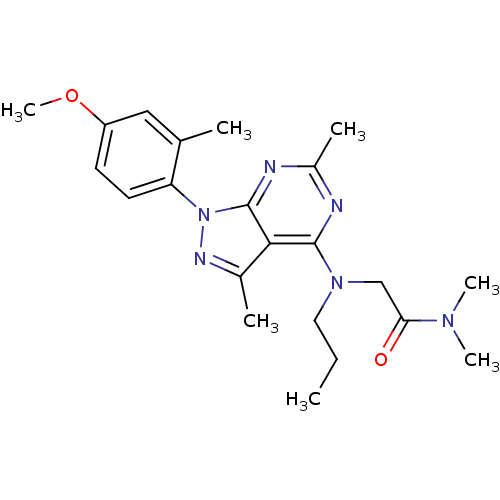 Chemical structure of BindingDB Monomer ID 50302587