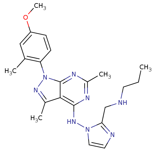 Chemical structure of BindingDB Monomer ID 50302591
