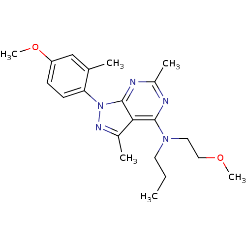 Chemical structure of BindingDB Monomer ID 50302593