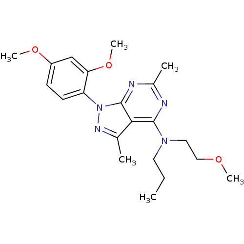 Chemical structure of BindingDB Monomer ID 50302594