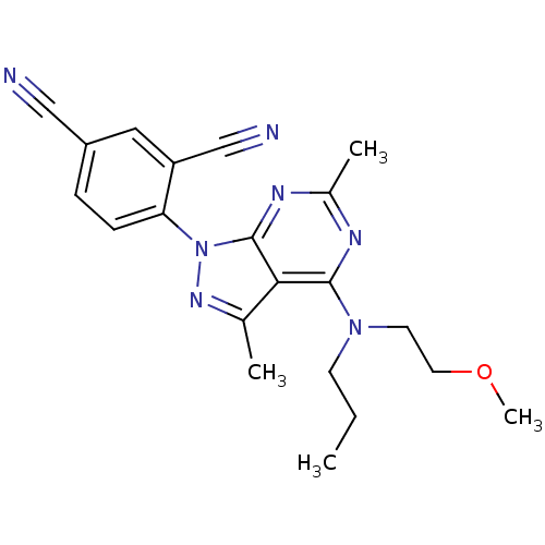 Chemical structure of BindingDB Monomer ID 50302596
