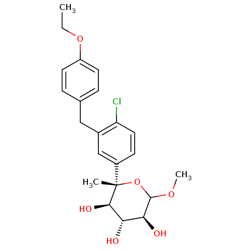 Chemical structure of BindingDB Monomer ID 50302605