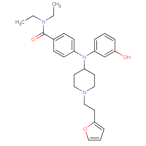 Chemical structure of BindingDB Monomer ID 50302758