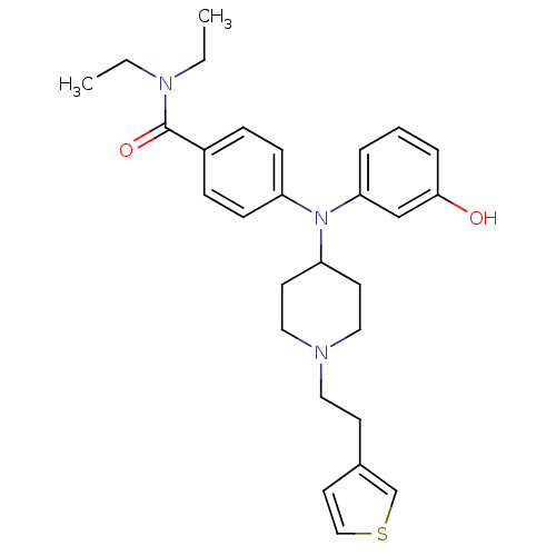 Chemical structure of BindingDB Monomer ID 50302759
