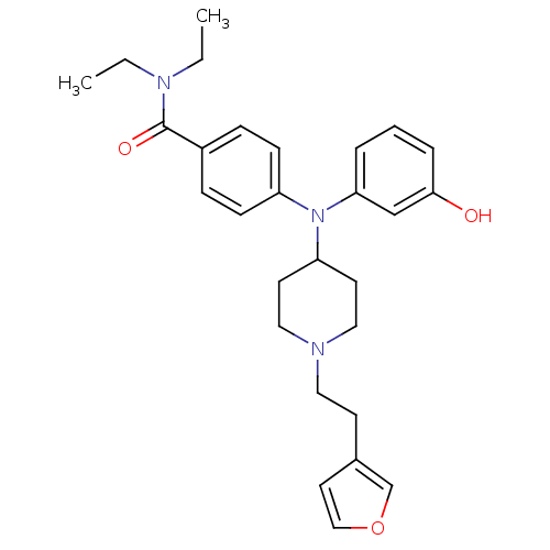 Chemical structure of BindingDB Monomer ID 50302760