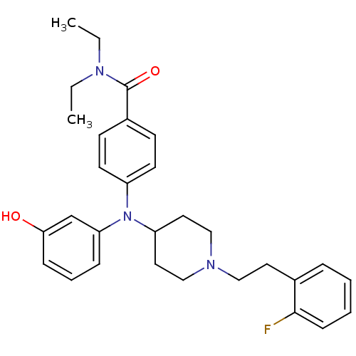 Chemical structure of BindingDB Monomer ID 50302762