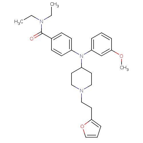 Chemical structure of BindingDB Monomer ID 50302772