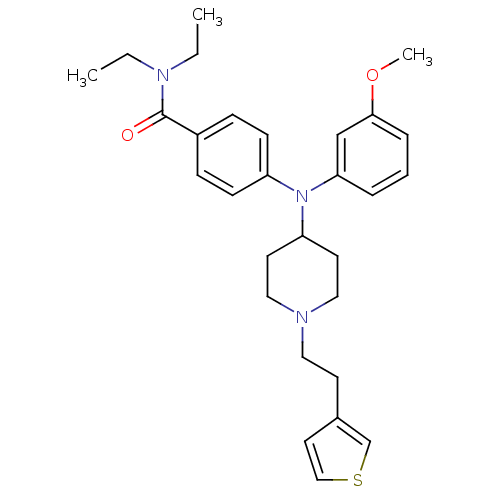 Chemical structure of BindingDB Monomer ID 50302774