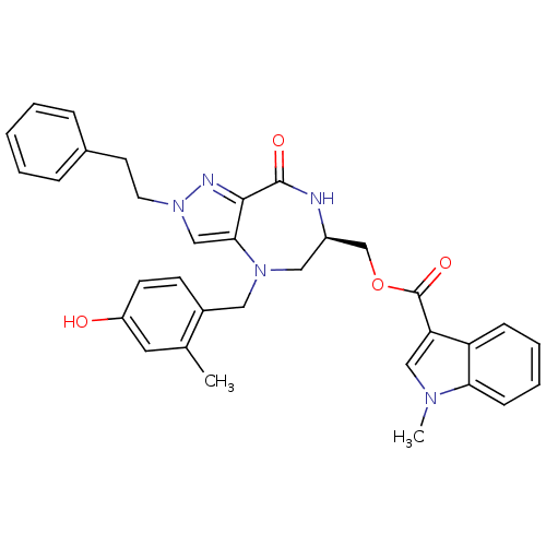 Chemical structure of BindingDB Monomer ID 50302790