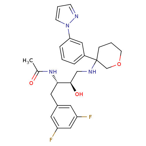 Chemical structure of BindingDB Monomer ID 50302837