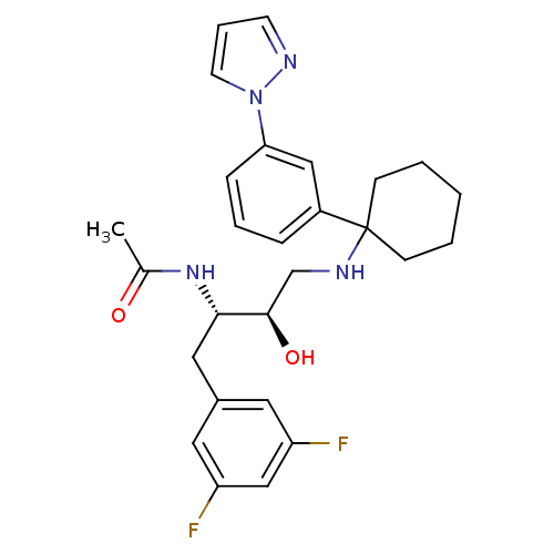 Chemical structure of BindingDB Monomer ID 50302838