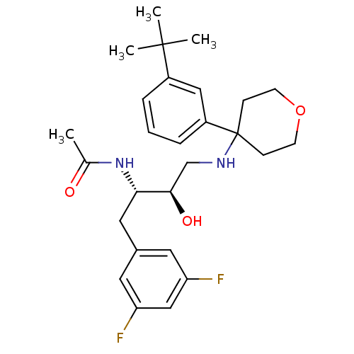 Chemical structure of BindingDB Monomer ID 50302839