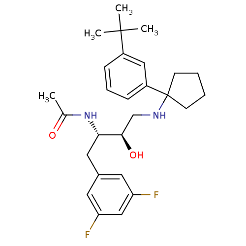 Chemical structure of BindingDB Monomer ID 50302840