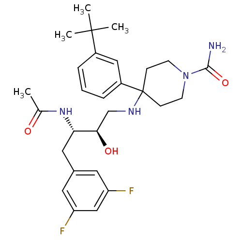 Chemical structure of BindingDB Monomer ID 50302842