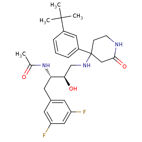 Chemical structure of BindingDB Monomer ID 50302843