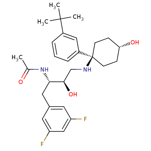 Chemical structure of BindingDB Monomer ID 50302852